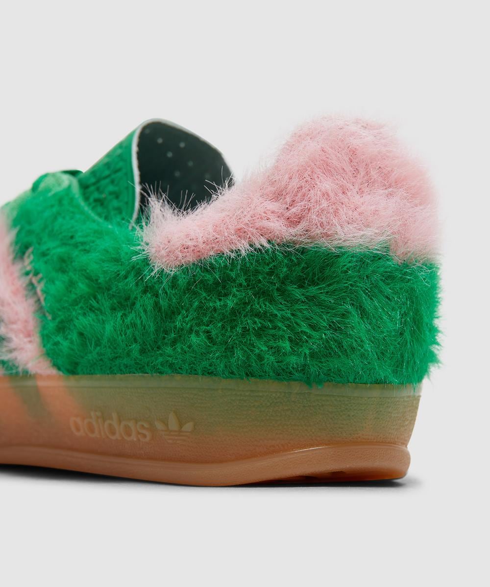 adidas gazelle silver green womens W Gazelle Indoor 'Red Fur'