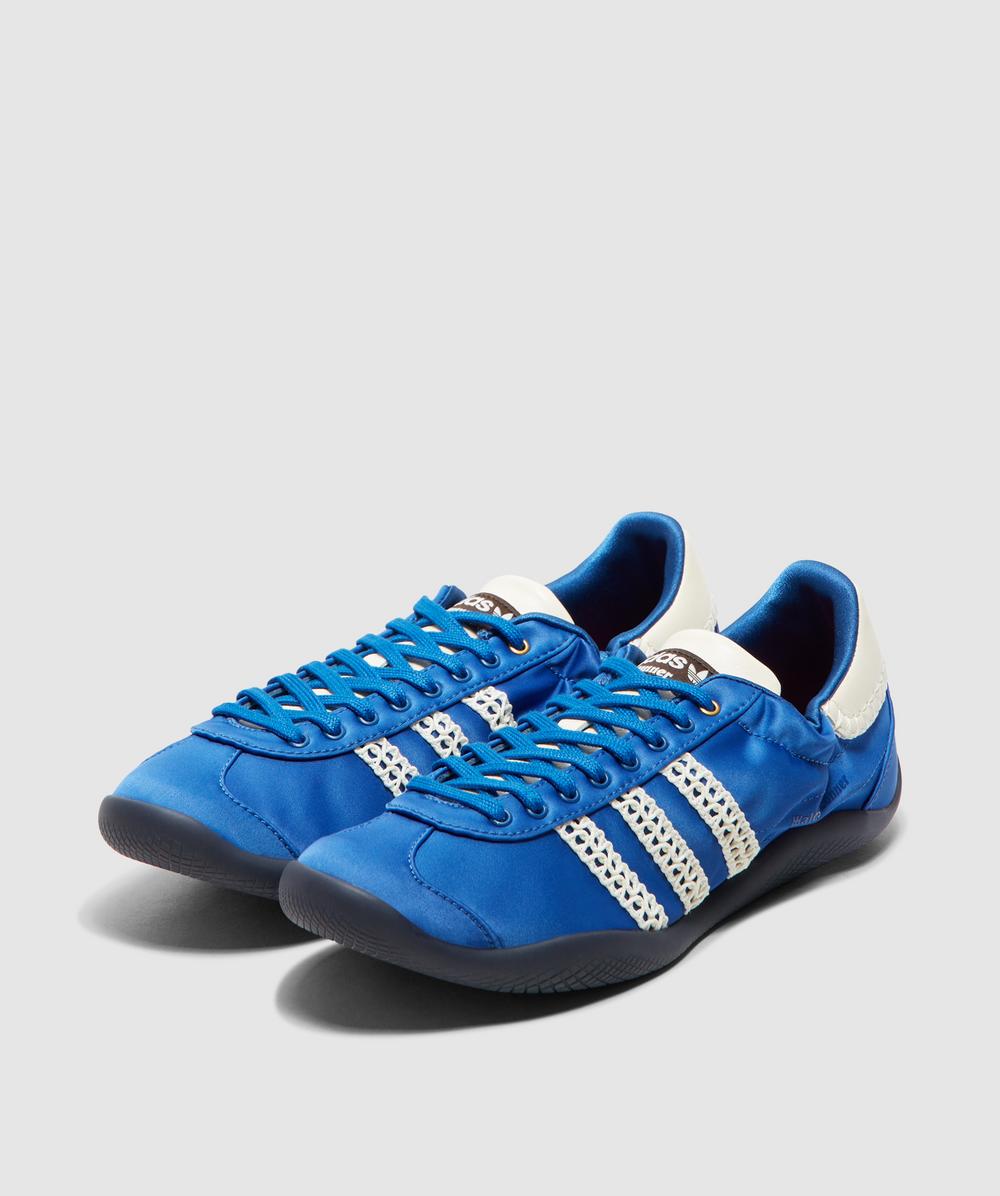 adidas Originals by Wales Bonner Karintha lo satin sneaker | BLUE