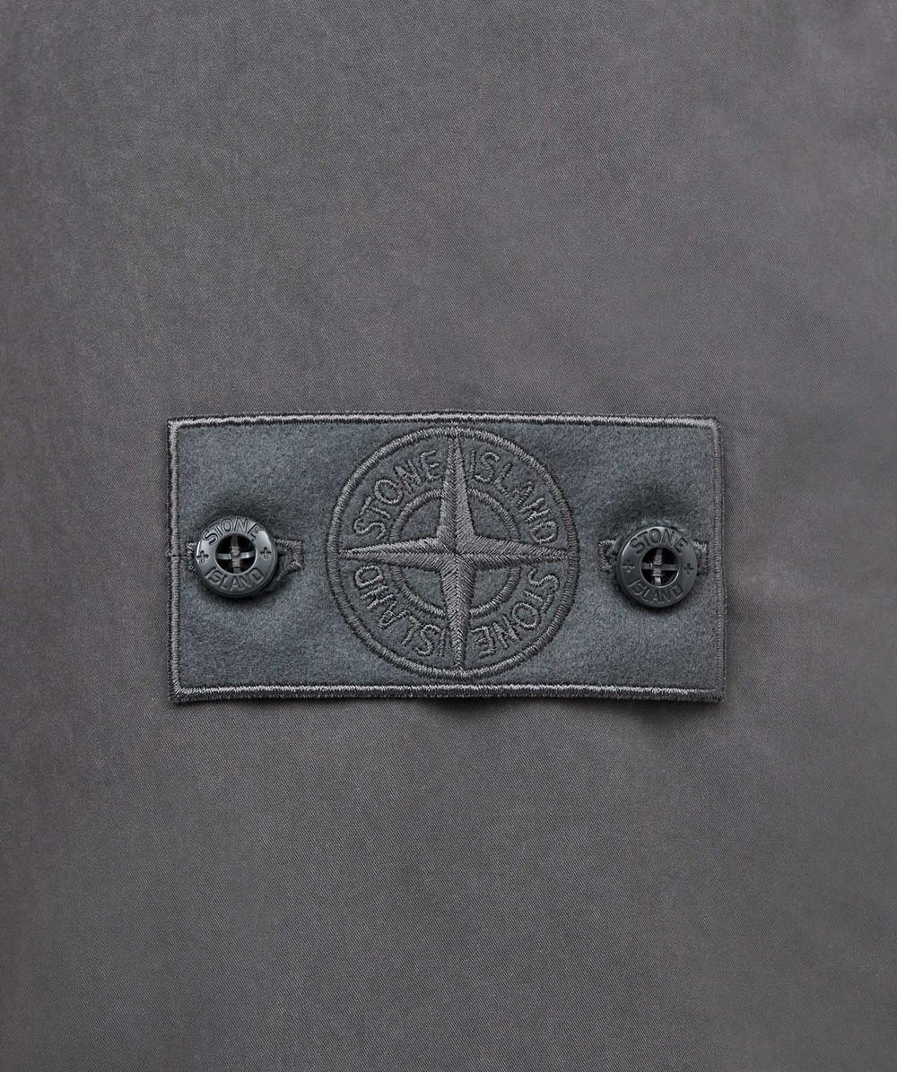 Stone Island Ghost david-TC hooded parka jacket | DARK GREY