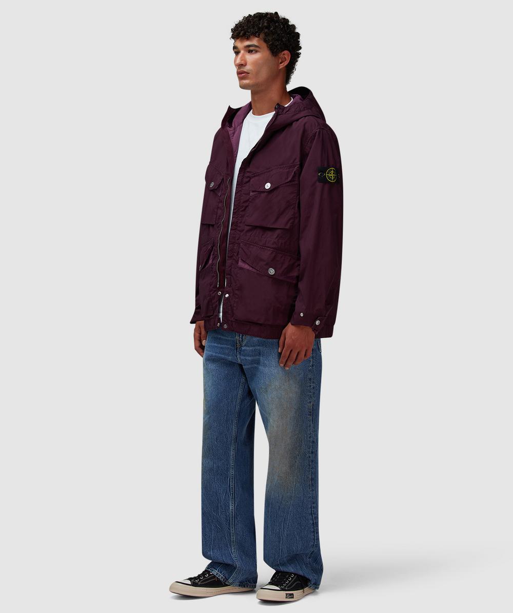 Stone Island Light compact touch poly-tc jacket | AMARANTH