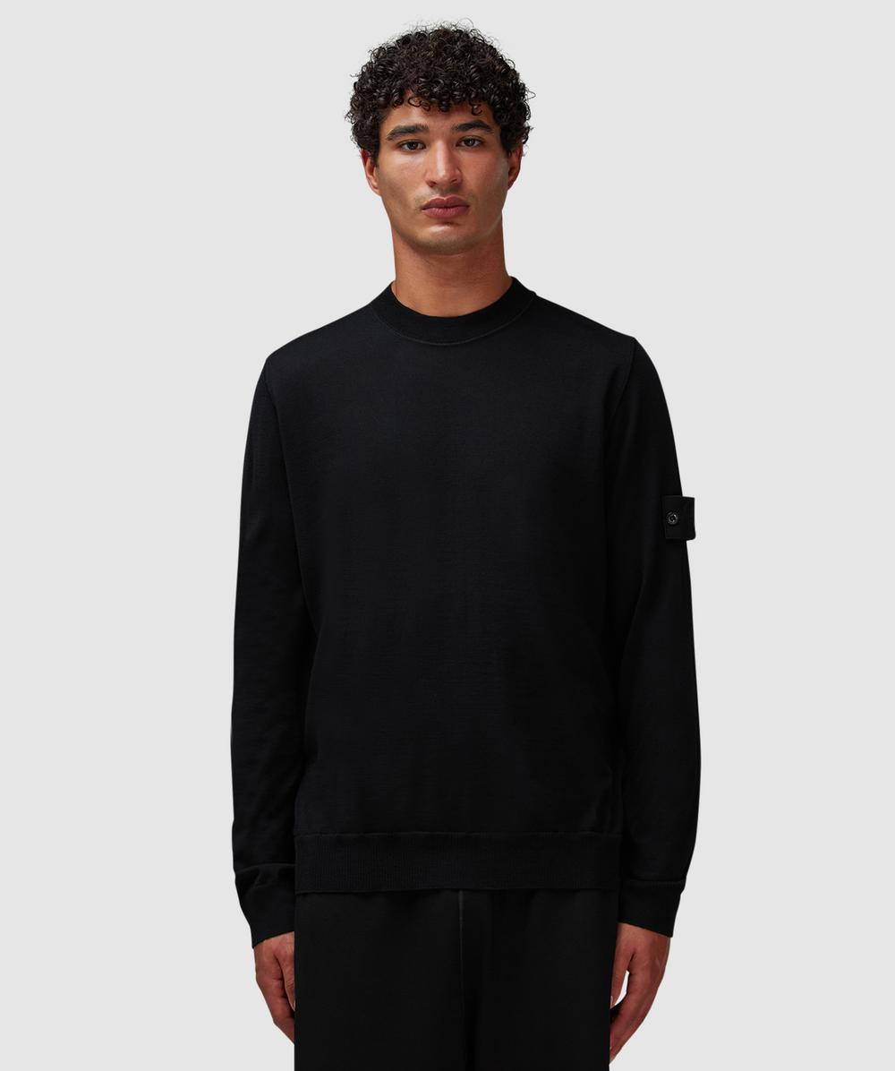 stone  knit ニット　Black MORTAR TOKYO ONLINE（モータルトーキョー） / STONE ISLAND