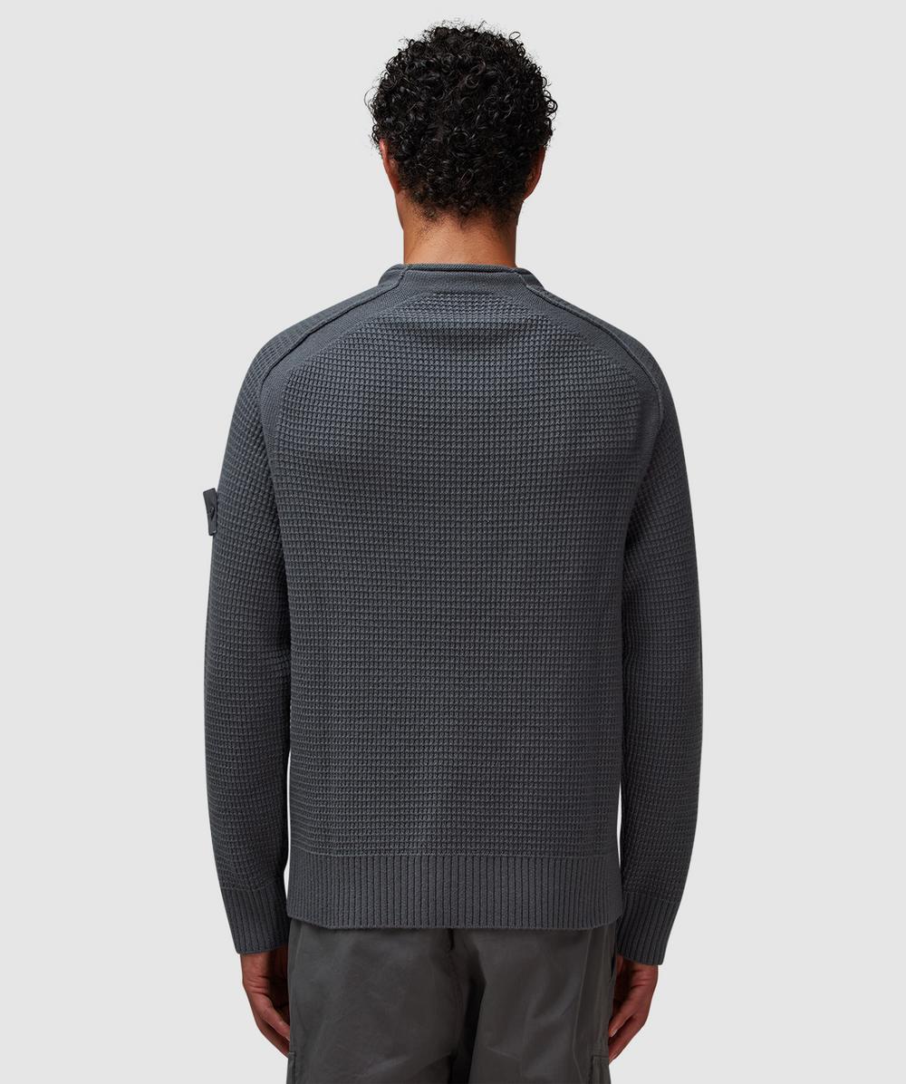 Stone Island Ghost RWS geelong knit sweater | DARK GREY | SEVENSTORE