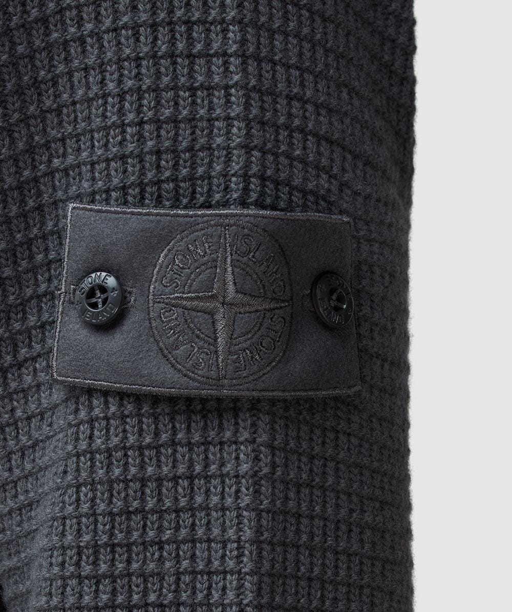 Stone Island Ghost RWS geelong knit sweater | DARK GREY | SEVENSTORE