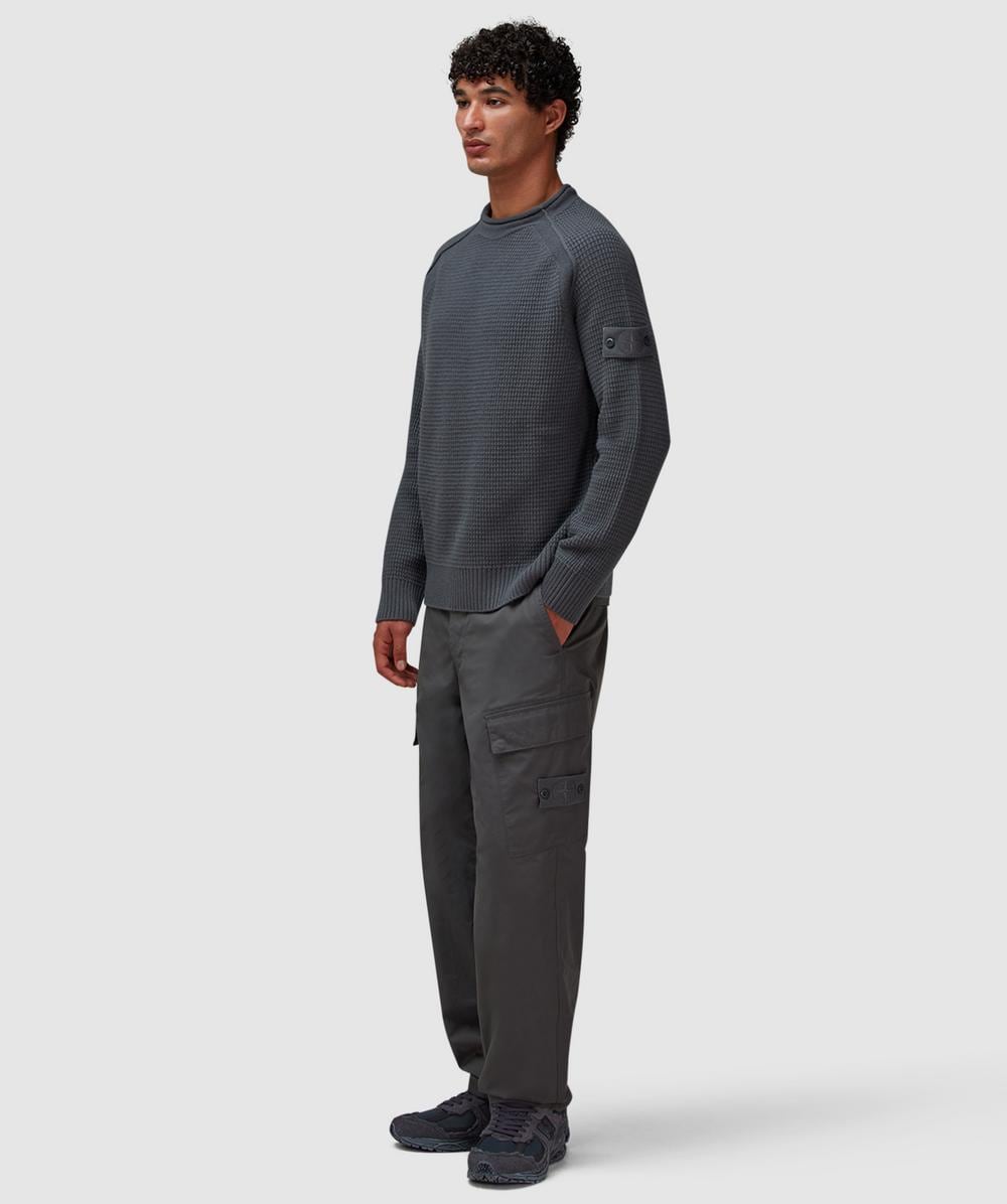 Stone Island Ghost RWS geelong knit sweater | DARK GREY | SEVENSTORE