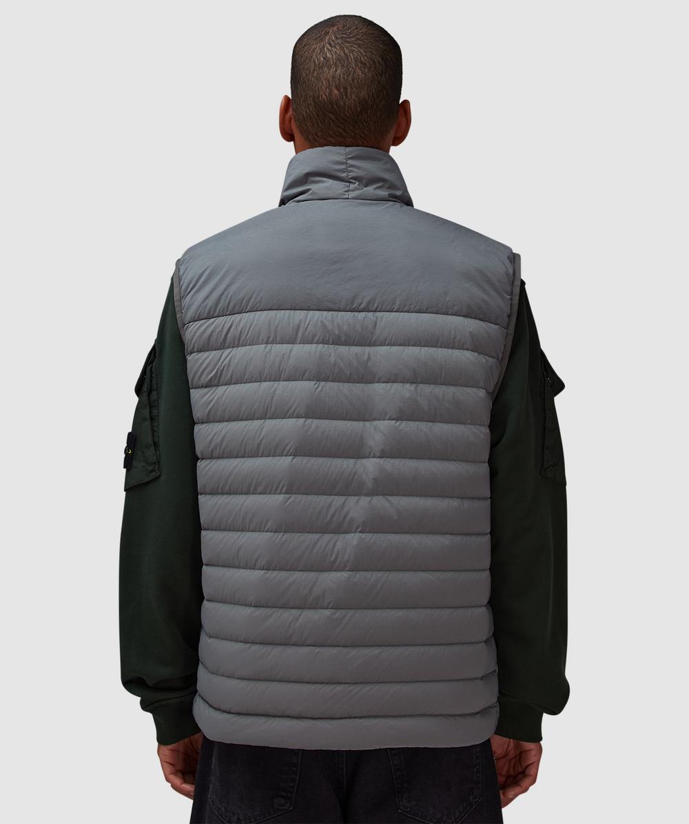 Stone Island Seamless tunnel down-TC vest | CEMENT | SEVENSTORE
