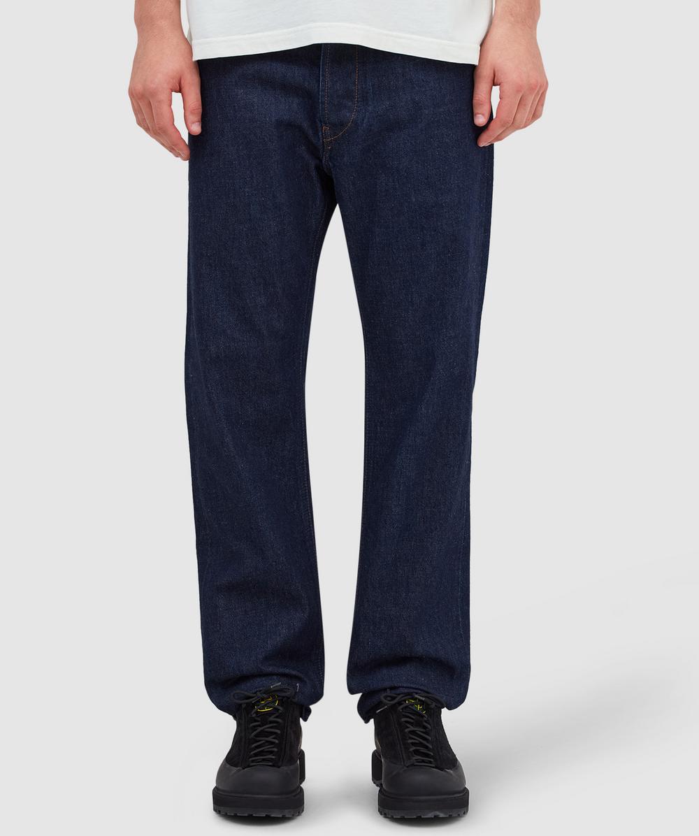 Stone Island J100006 Indigo Denim-rinsed In Blue