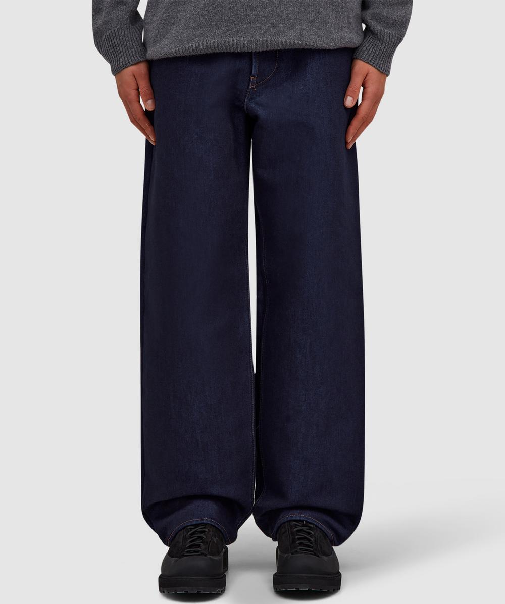 Stone Island Men's Blue Denim Research Indigo Polypropylene Denim Jean (Indigo Polypropylene Denim -Rinsed - 34) - Size 34