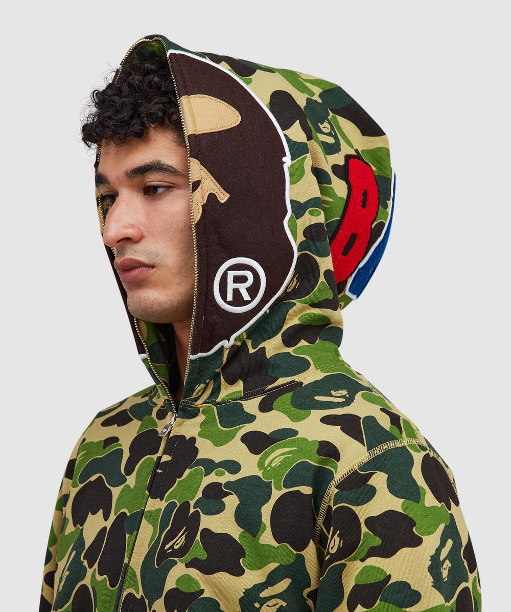 ABC CAMO 2ND APE FULL ZIP HOODIE A Bathing Ape Men ABC Camo 2nd