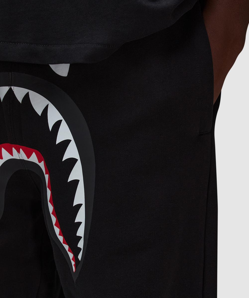 BAPE - A Bathing Ape Shark relaxed sweatpant | BLACK | SEVENSTORE