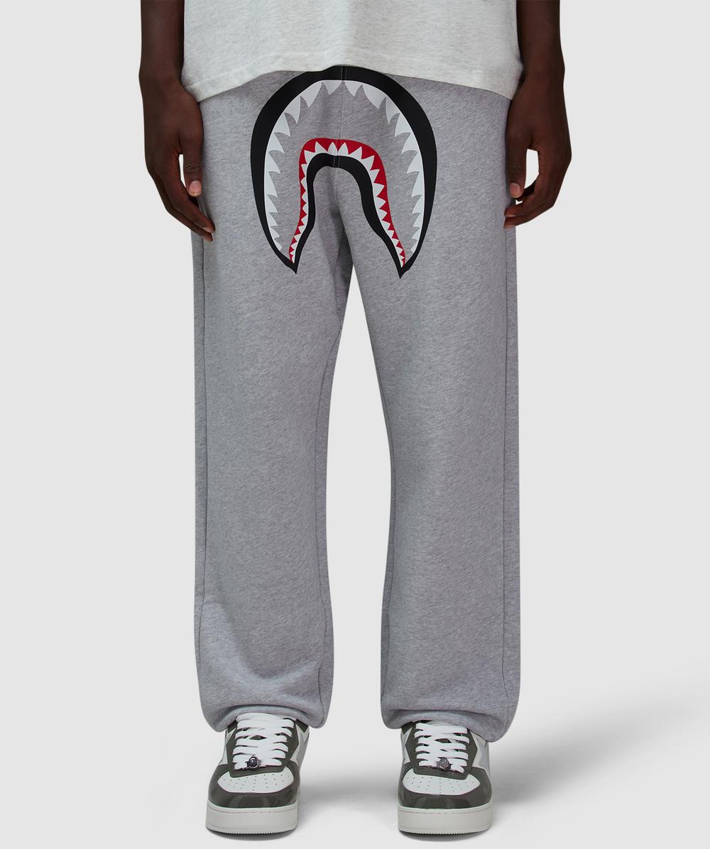 Bape - A Bathing Ape Shark Relaxed Sweatpant In Gray