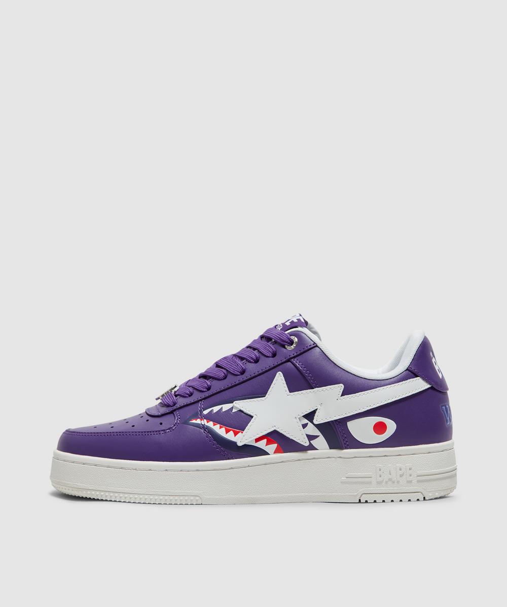 Bape - A Bathing Ape  Sta Shark #2 Sneaker In Purple