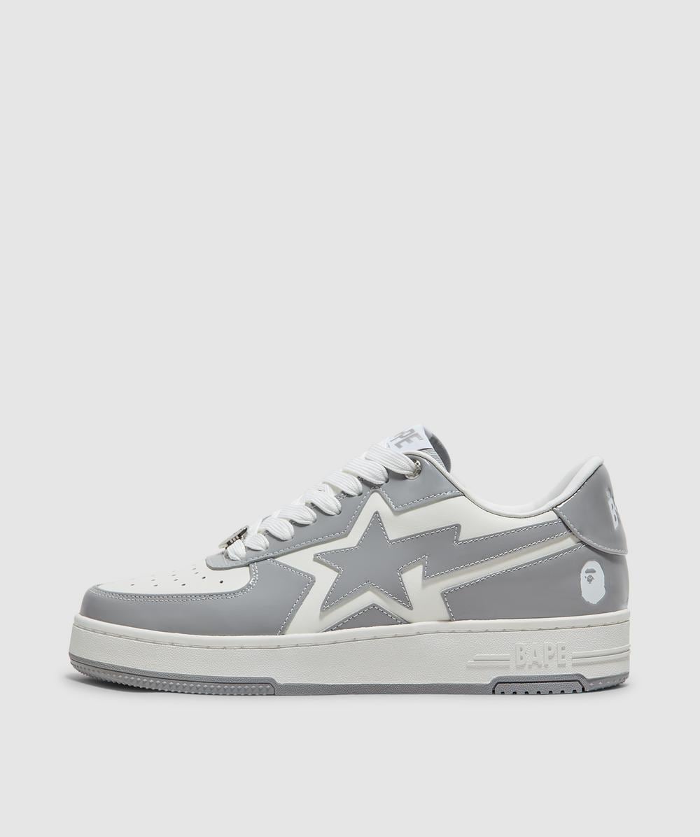 Bape - A Bathing Ape  Sta Icon #1 Sneaker In Gray