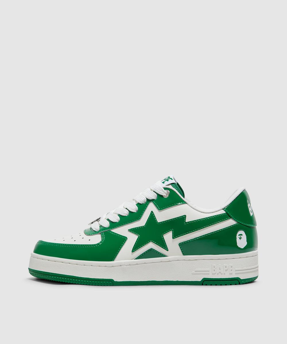 Bape - A Bathing Ape  Sta Icon #1 Sneaker In Green