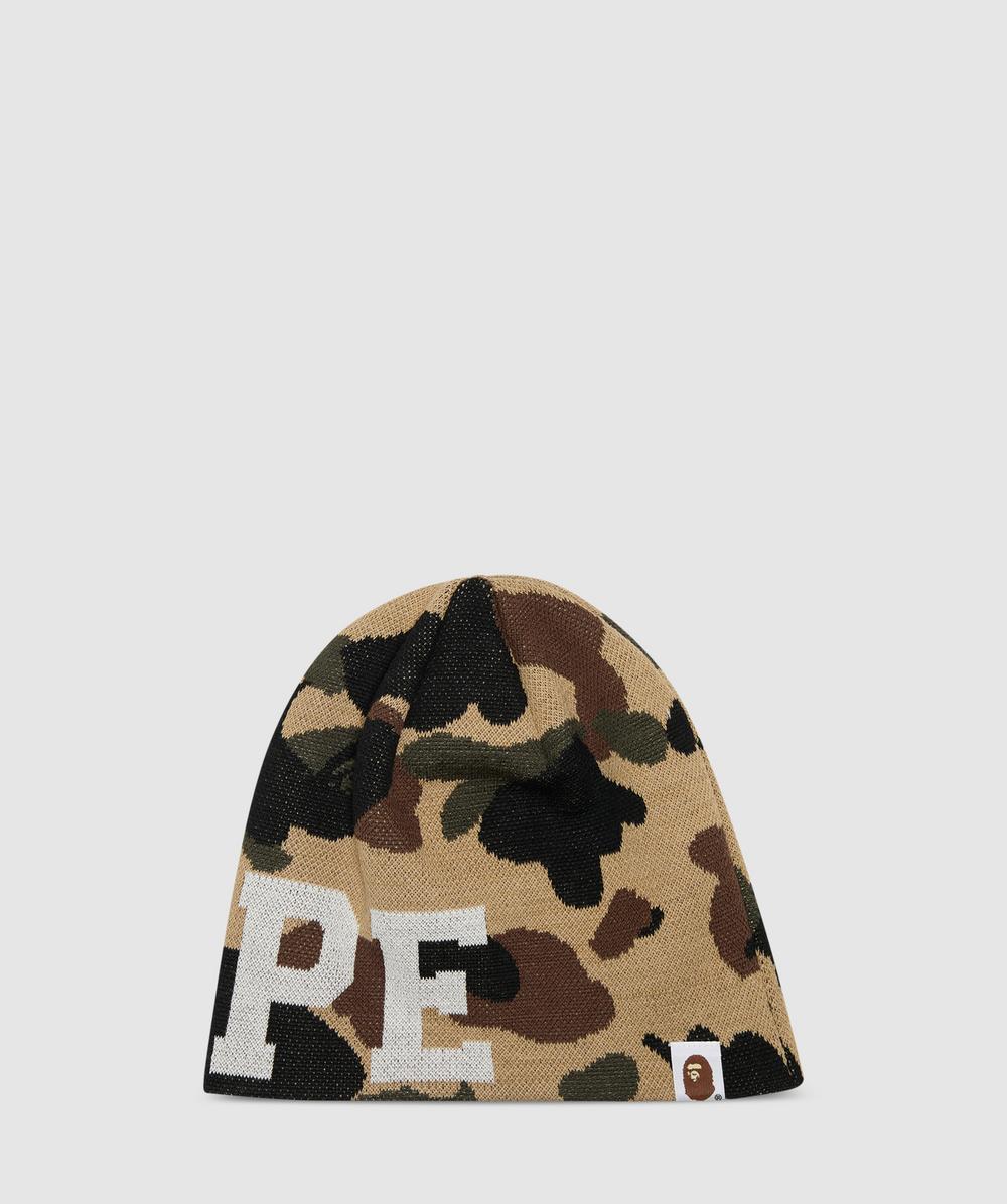 Bape - A Bathing Ape 1st Camo Knit Beanie In Multi