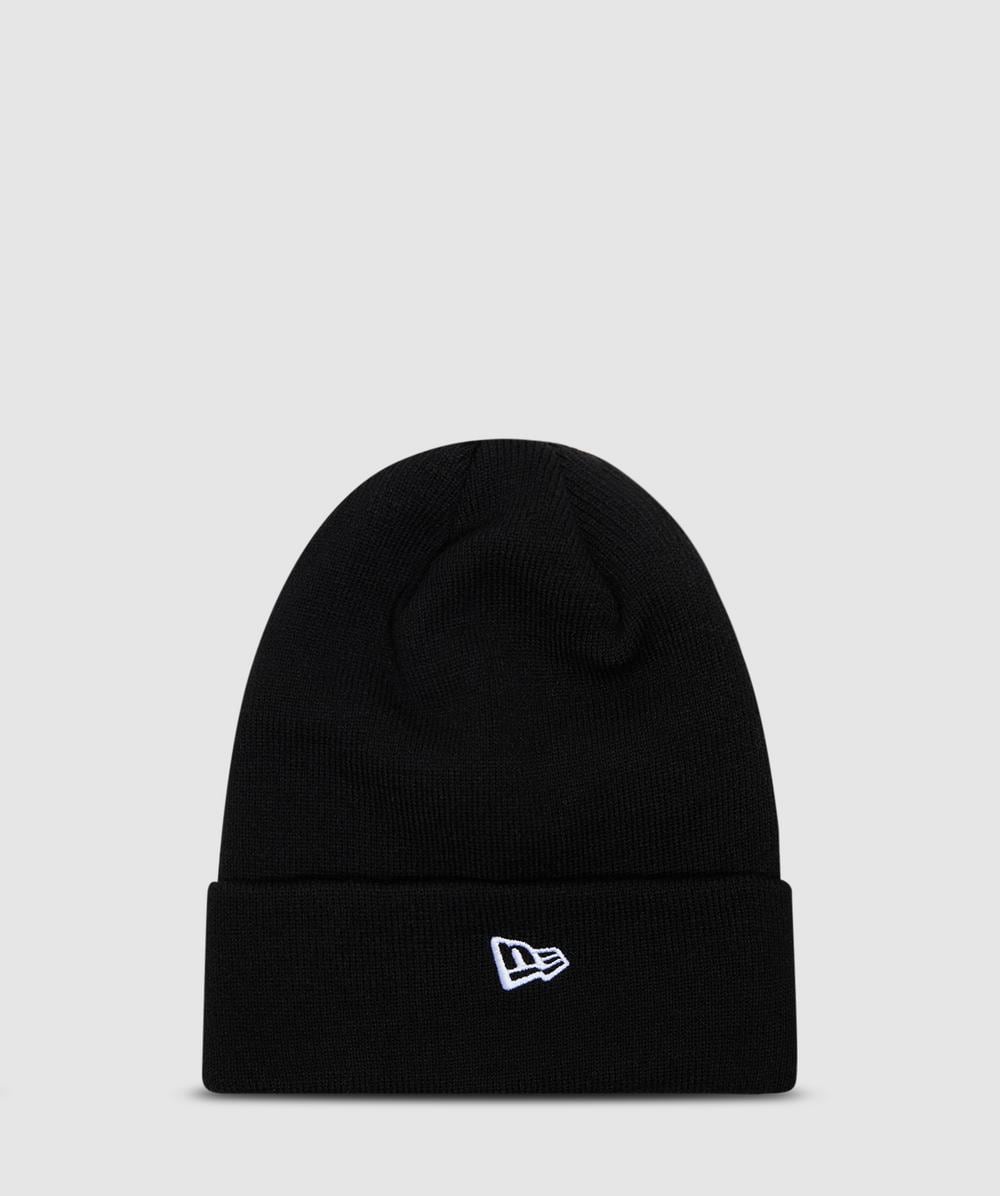 BAPE - A Bathing Ape x New Era one point knit beanie | BLACK