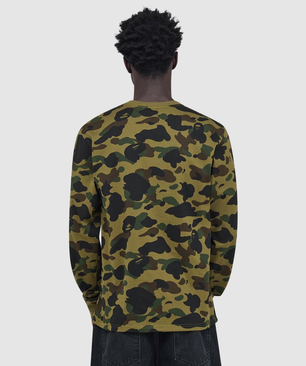 BAPE - A Bathing Ape 1st camo one point t-shirt | GREEN | SEVENSTORE