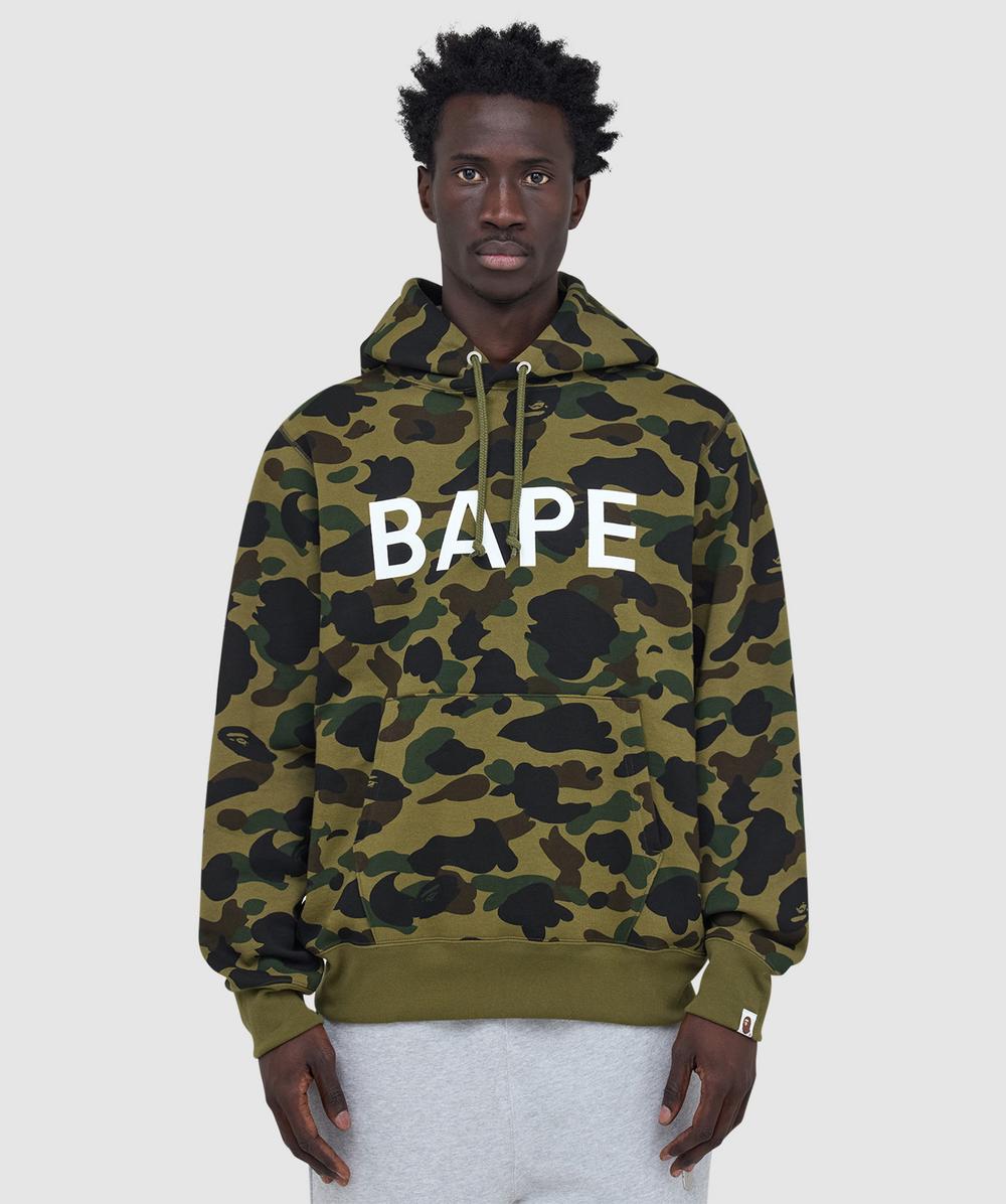 BAPE - A Bathing Ape 1st camo bape pullover hoodie | GREEN