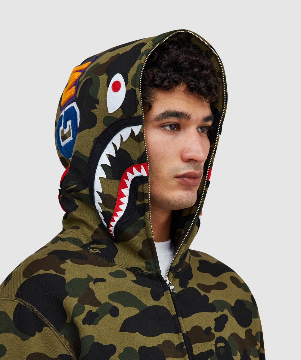 トップス BAPE 1ST CAMO SHARK FULL ZIP HOODIE 1ST CAMO SHARK FULL ZIP HOODIE MENS – eu.bape.com