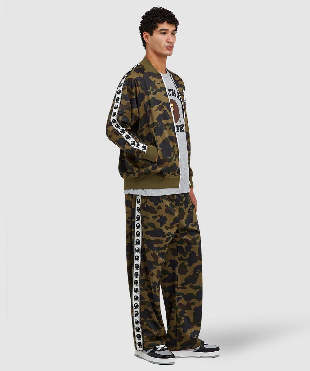 BAPE - A Bathing Ape 1st camo relaxed fit track jacket | GREEN
