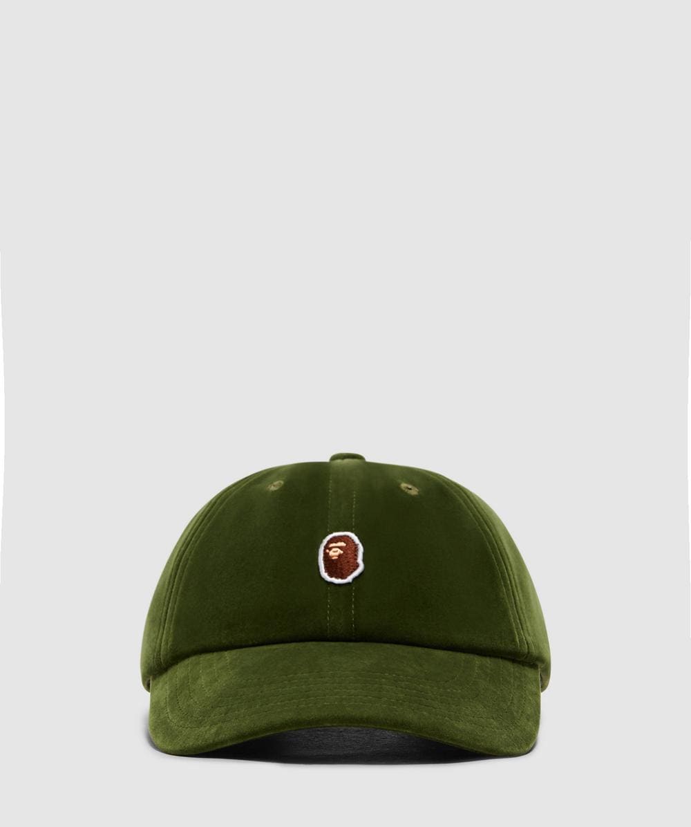 Bape - A Bathing Ape One Point Panel Cap In Green