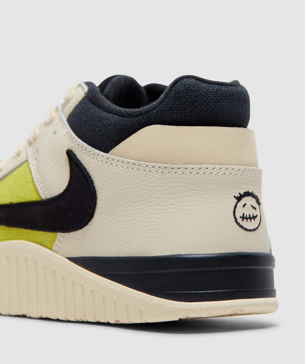 JORDAN CJ1 T-Rexx 'Bright Cactus' sneaker | MUSLIN/BLACK