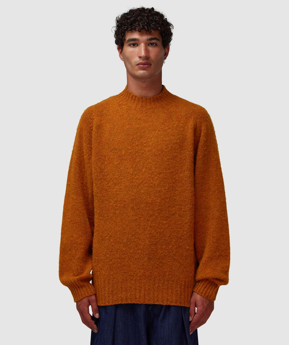 You Must Create Montland Knit Sweater In Orange