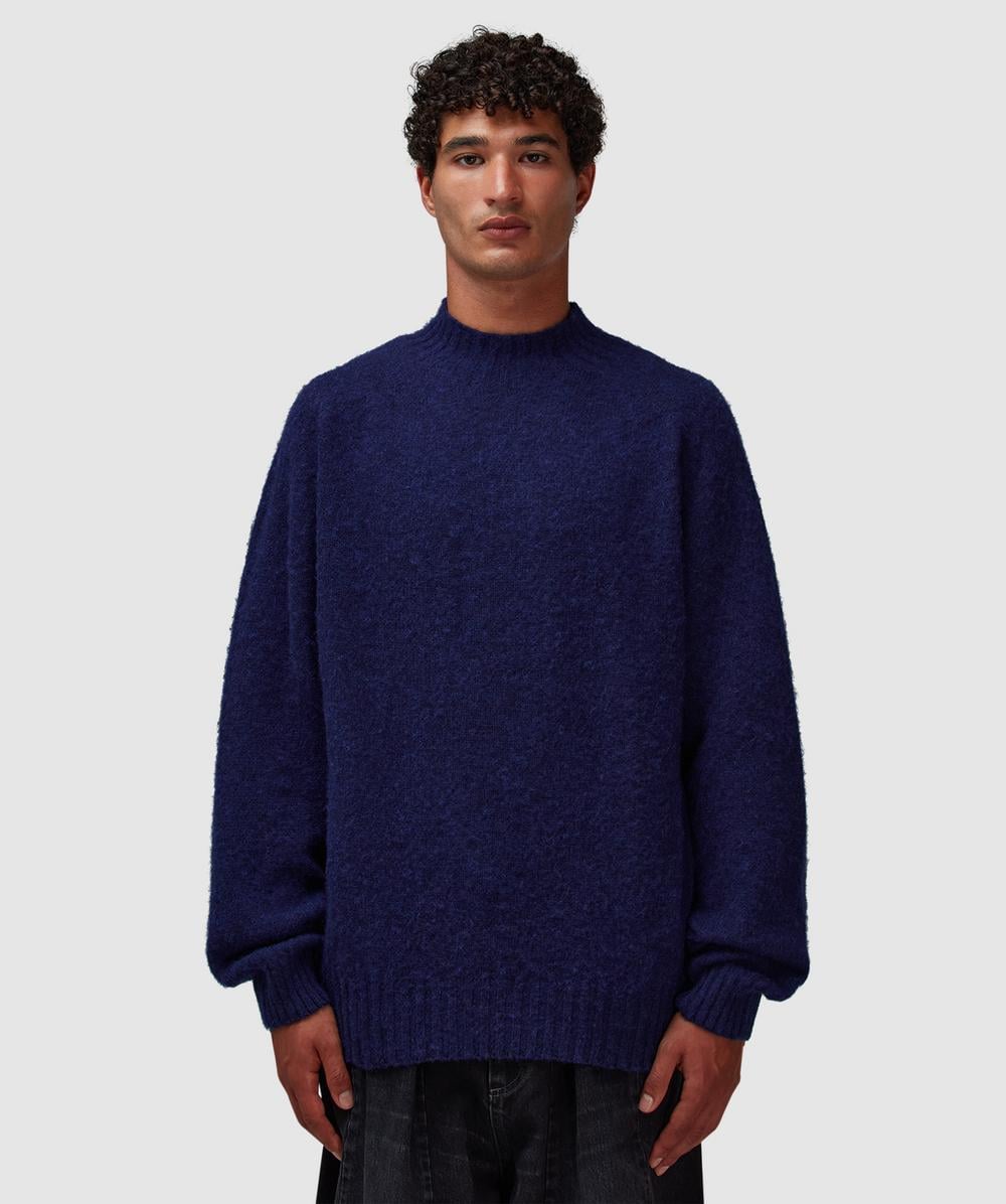 You Must Create Montland Knit Sweater In Blue