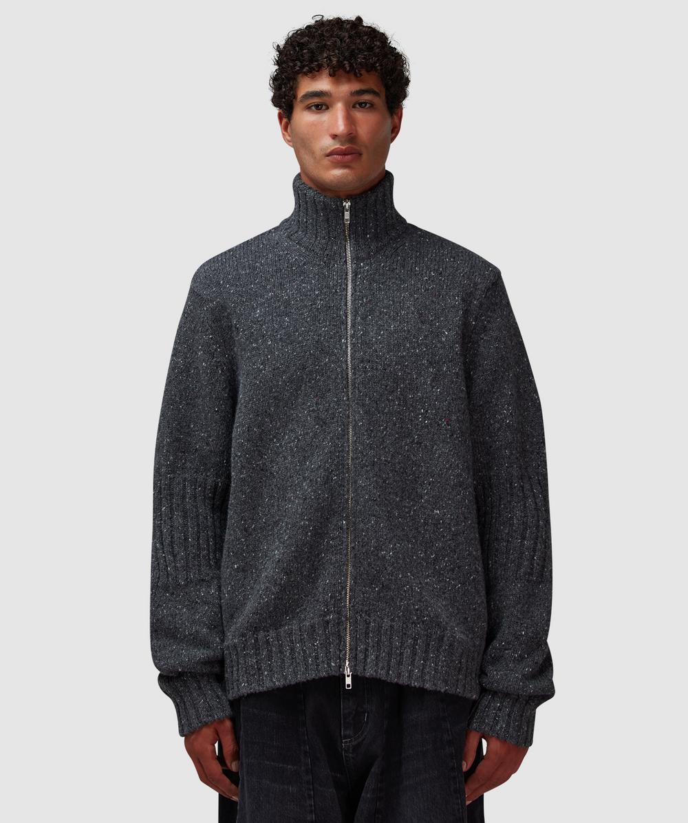 You Must Create Nova Zip Cardigan In Black