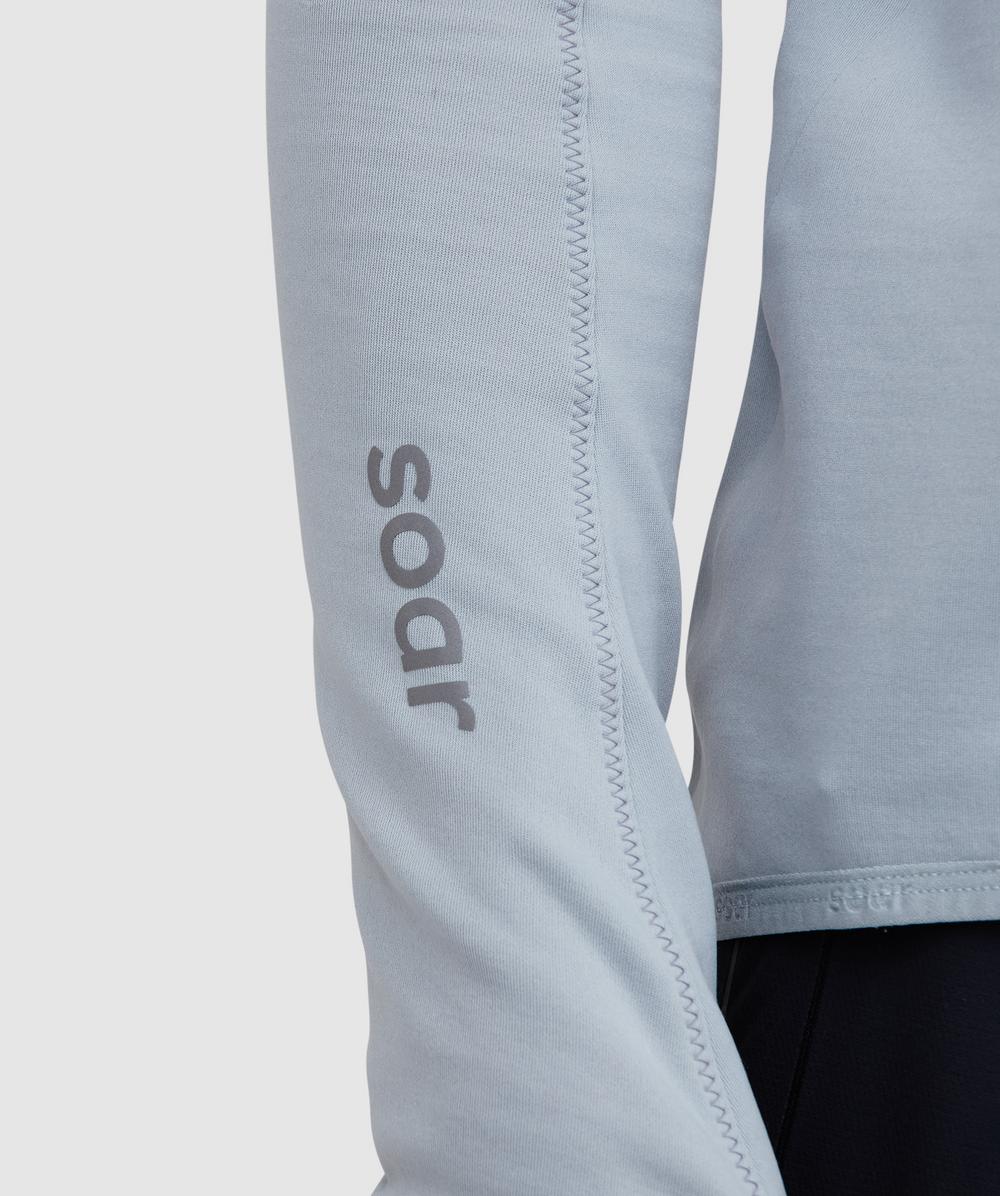 Soar WoolTech longsleeve t-shirt | QUARRY | SEVENSTORE
