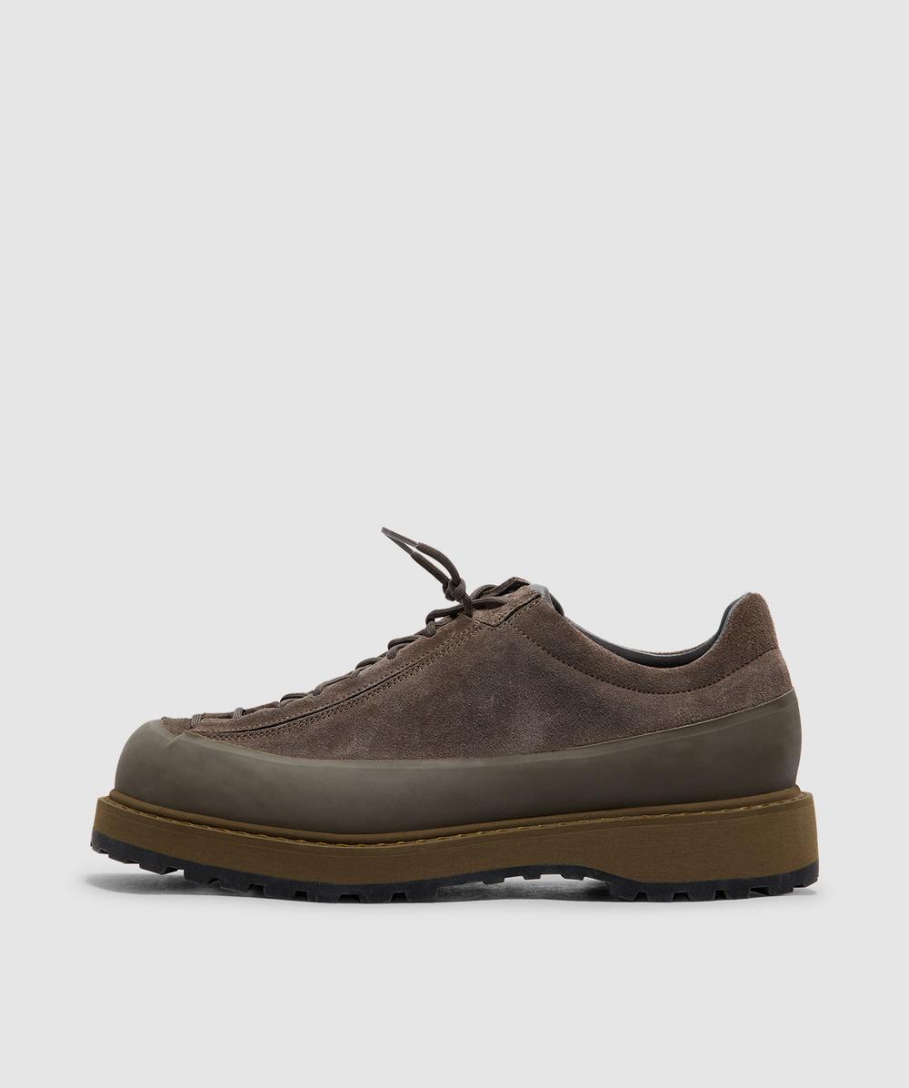 Stone Island Low Top Hiking Sneaker In Brown