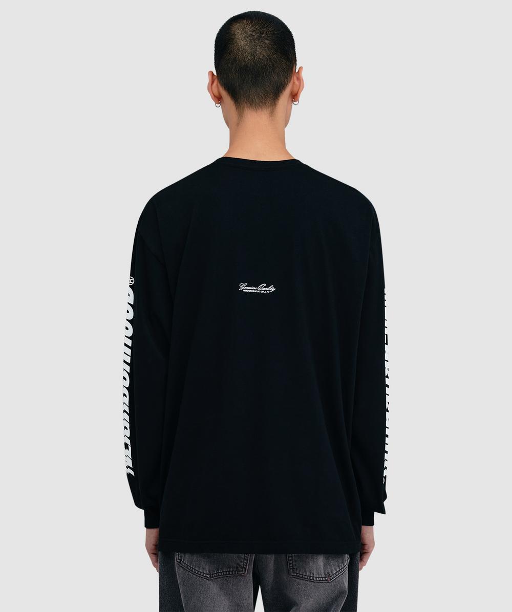 Neighborhood NH ls-1 t-shirt | BLACK | SEVENSTORE