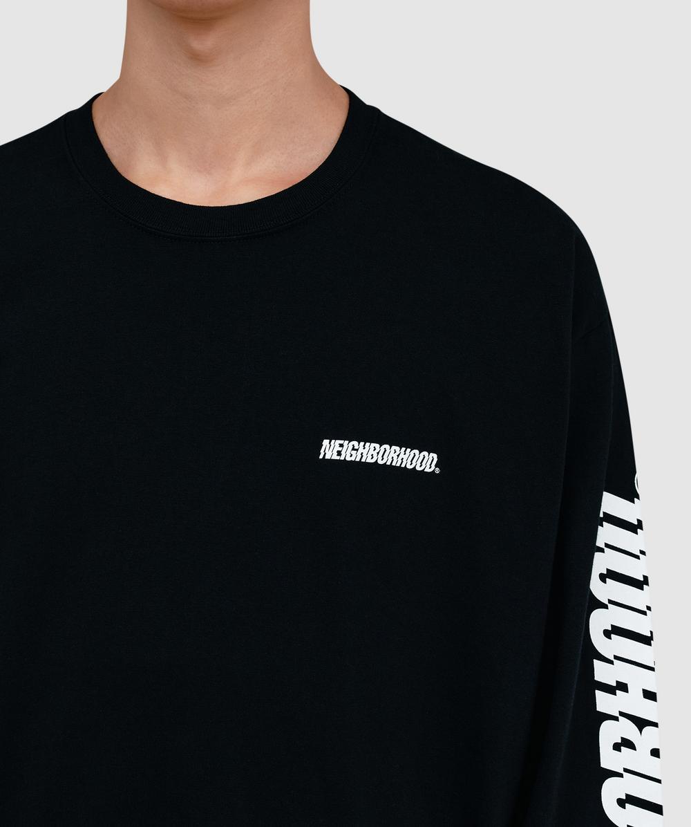 Neighborhood NH ls-1 t-shirt | BLACK | SEVENSTORE