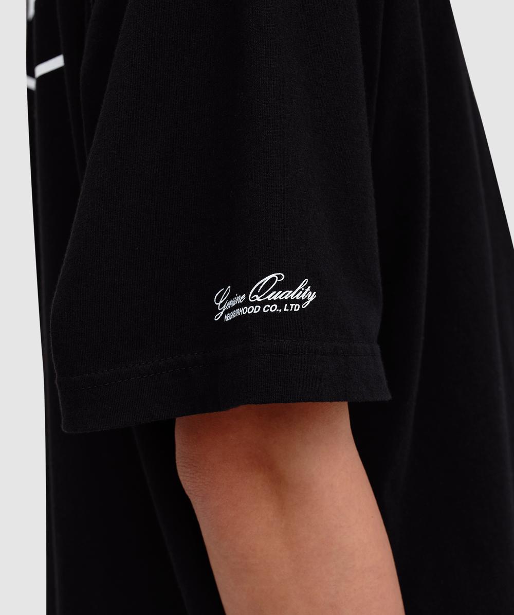 Neighborhood NH ss-5 t-shirt | BLACK | SEVENSTORE