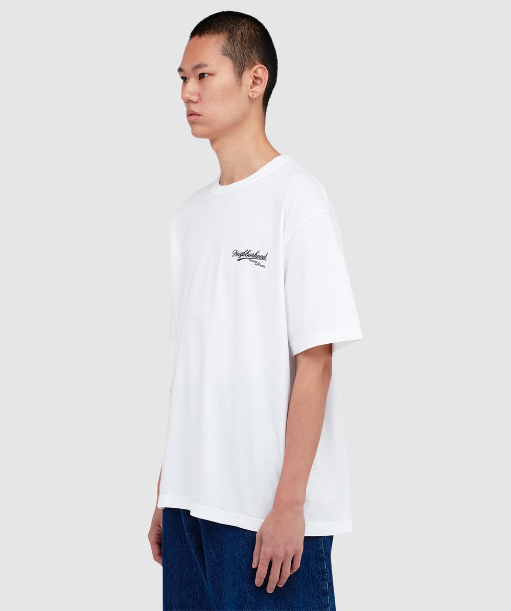 Neighborhood NH ss-8 t-shirt | WHITE | SEVENSTORE