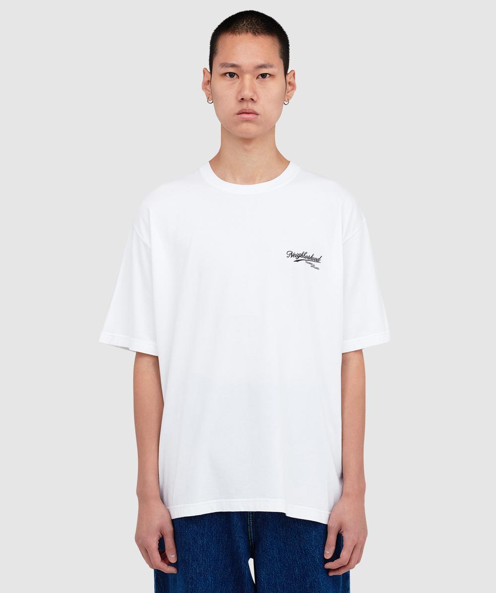 Neighborhood NH ss-8 t-shirt | WHITE | SEVENSTORE