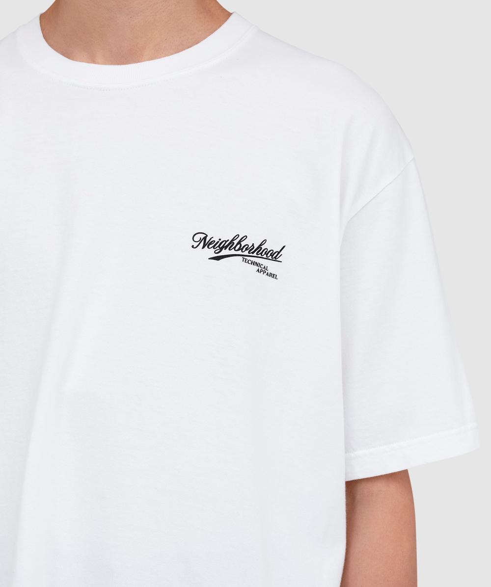 Neighborhood NH ss-8 t-shirt | WHITE | SEVENSTORE