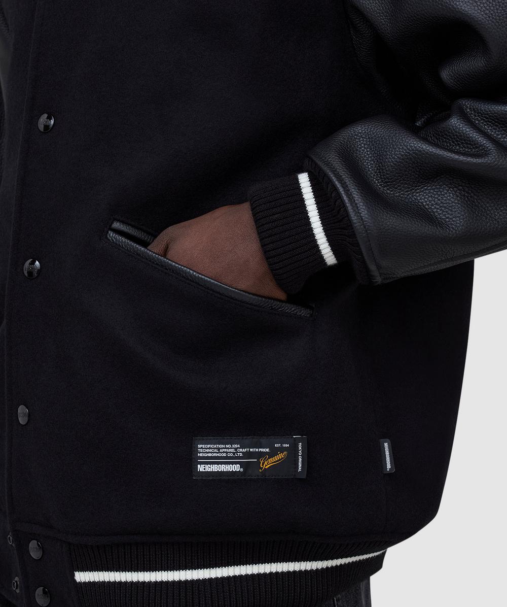 Neighborhood Stadium jacket | BLACK | SEVENSTORE