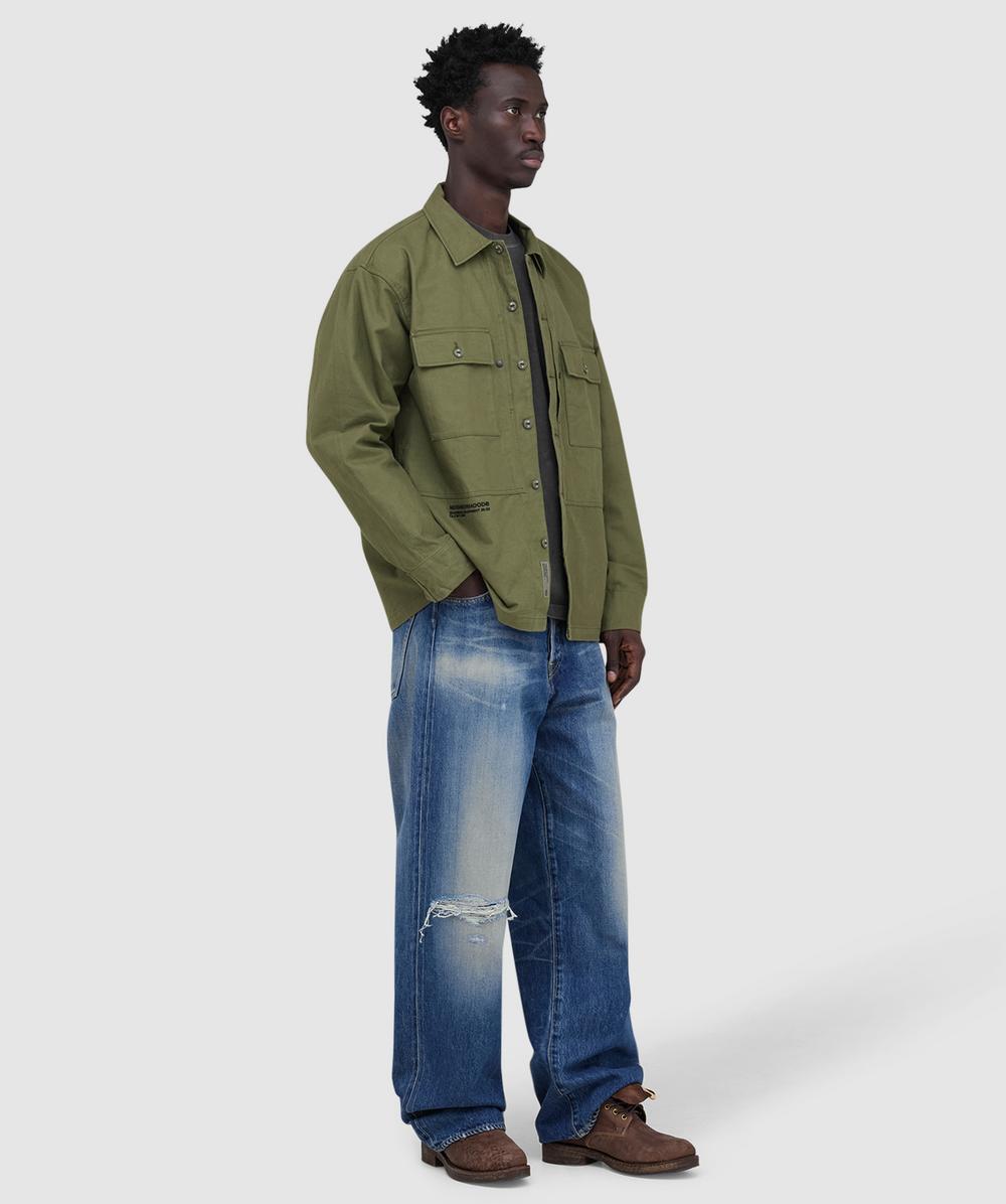 Neighborhood Fatigue shirt | OLIVE DRAB | SEVENSTORE