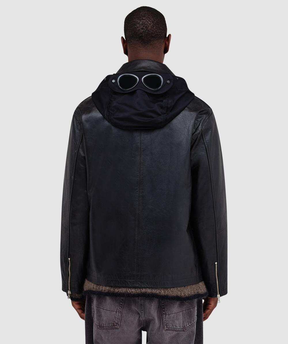 C.P. Company Mille Miglia レザーゴーグルジャケット C.P. Company Mille Miglia レザーゴーグルジャケット