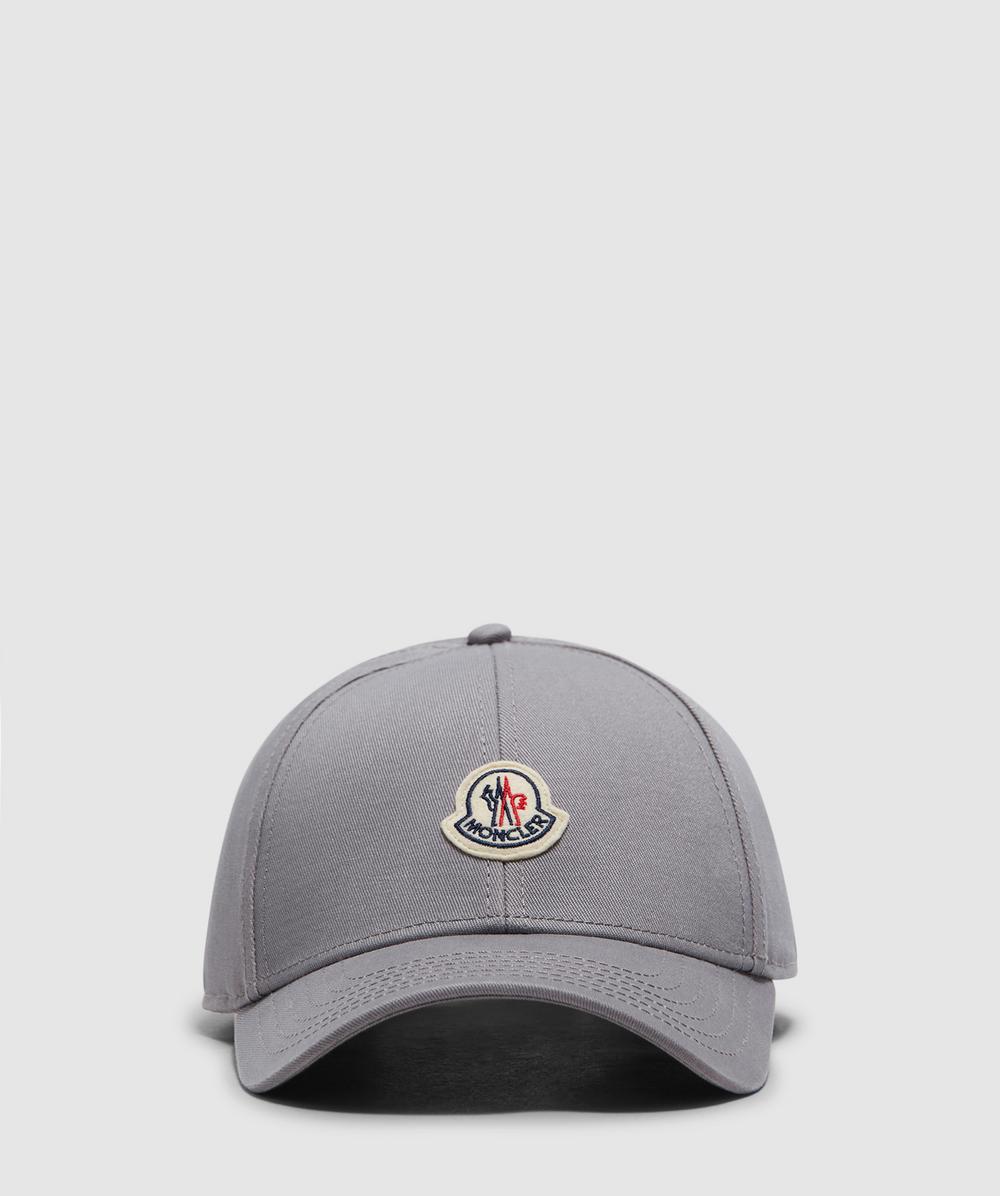 Moncler Baseball cap | PASTEL GREY | SEVENSTORE