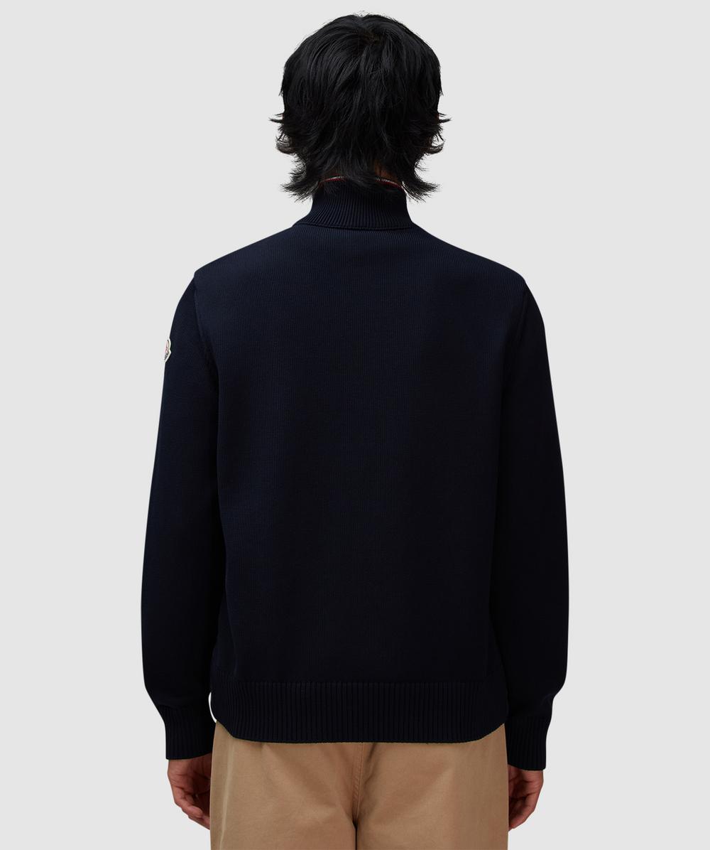 Moncler Tricot cardigan | BLUE | SEVENSTORE
