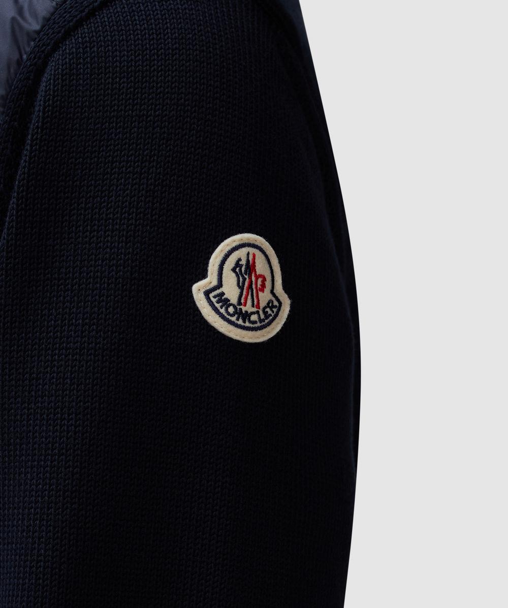 Moncler Tricot cardigan | BLUE | SEVENSTORE