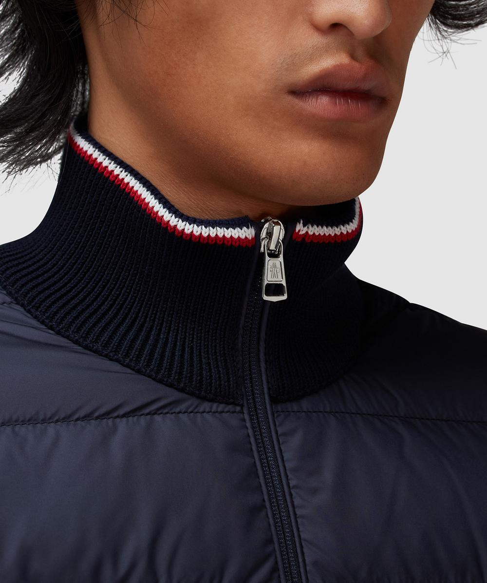 Moncler Tricot cardigan | BLUE | SEVENSTORE