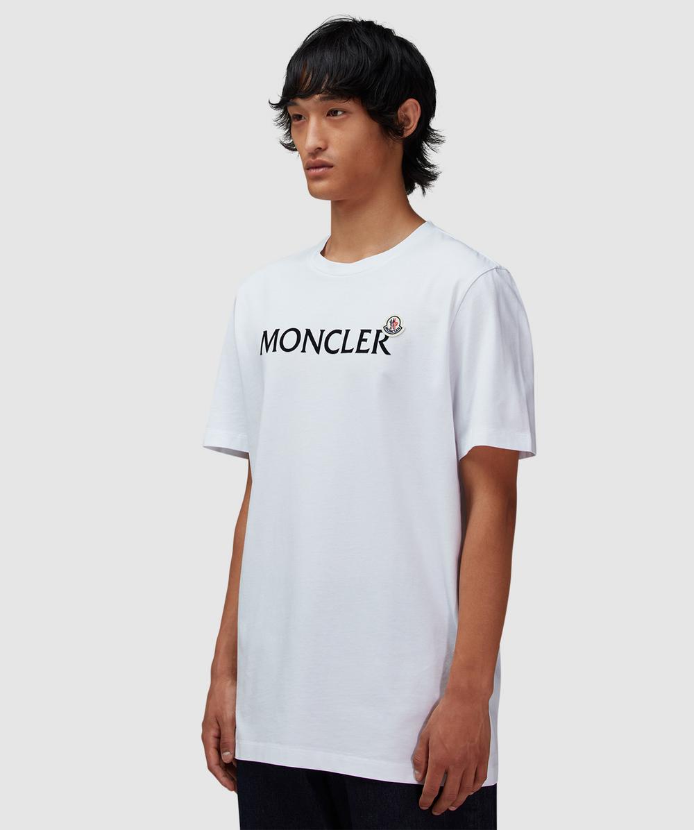 Moncler Double logo t-shirt | WHITE | SEVENSTORE