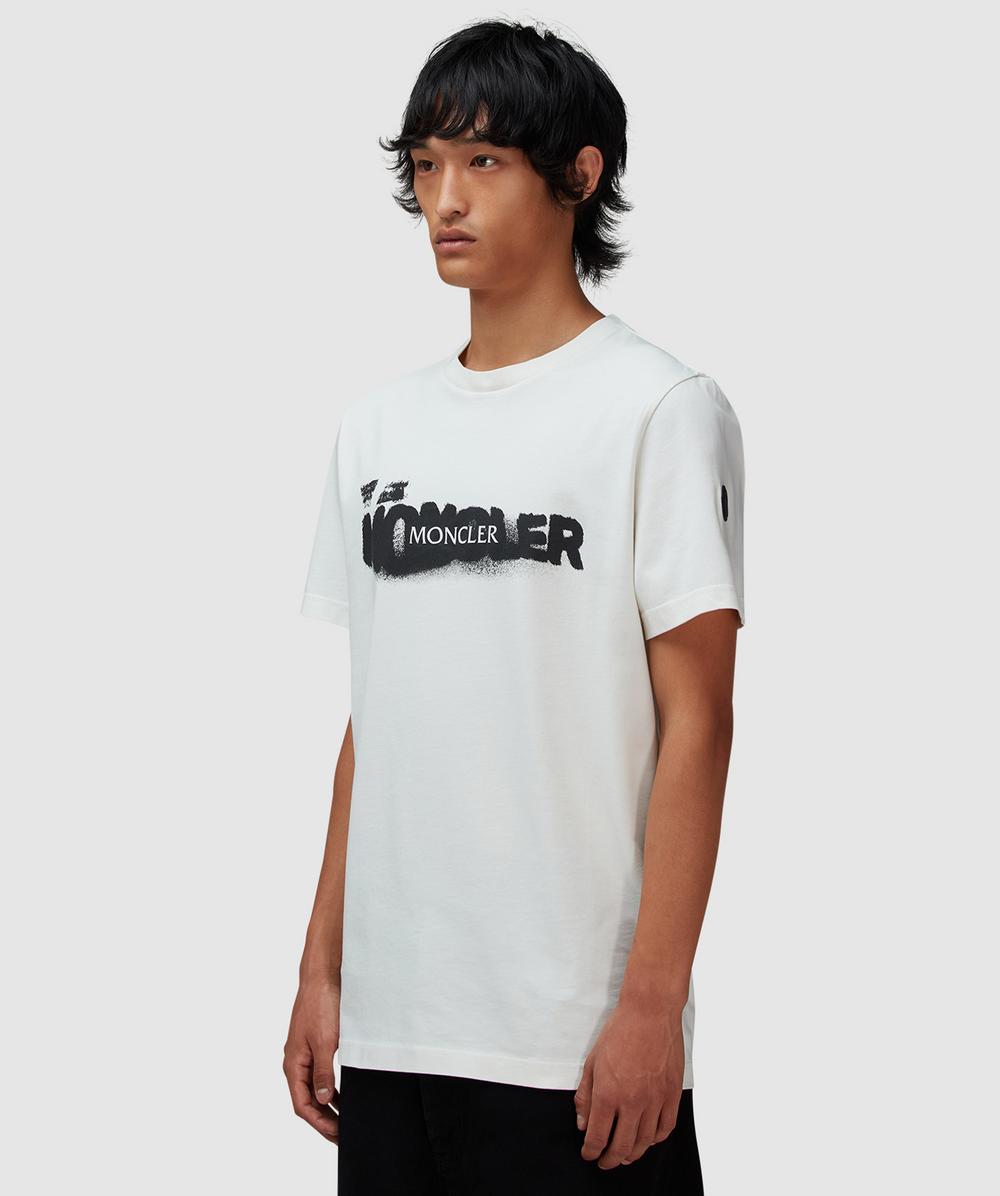 Moncler Logo t-shirt | WHITE | SEVENSTORE