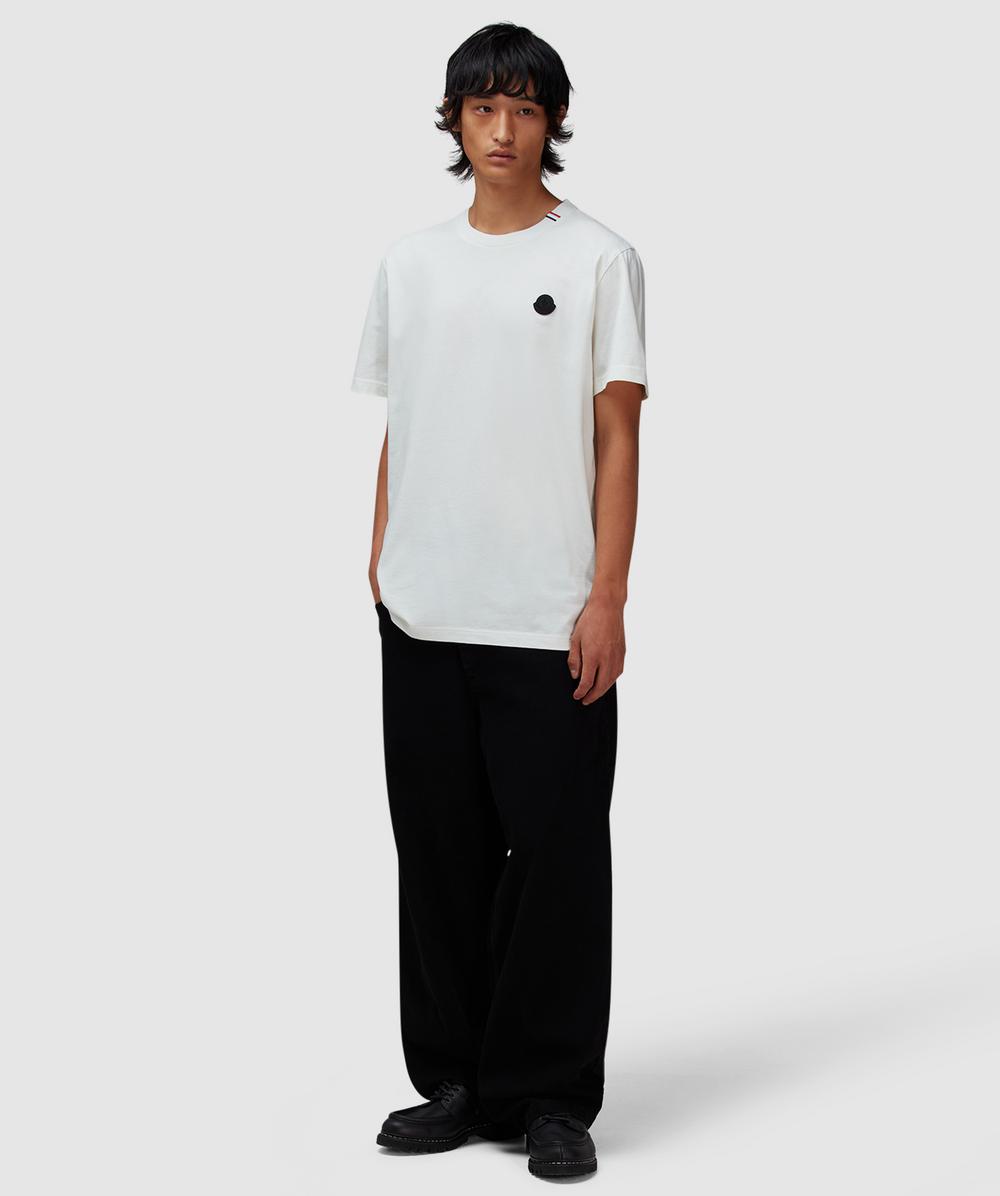 Moncler Logo motif t-shirt | WHITE | SEVENSTORE