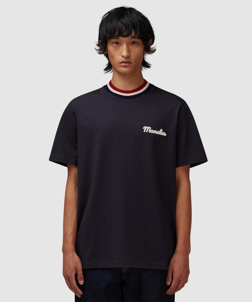 Moncler Ss T-shirt In Black