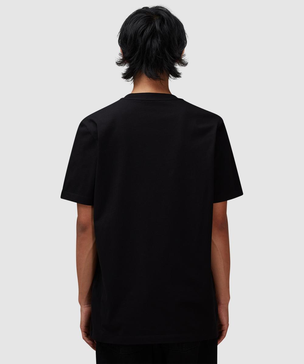 Moncler 3 pack logo t-shirt | BLACK | SEVENSTORE