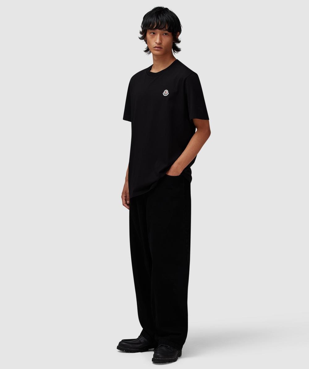 MONCLER ブラック Tシャツ　XXL ブラックロゴTシャツ - モンクレール - メンズ | WE IN STYLE