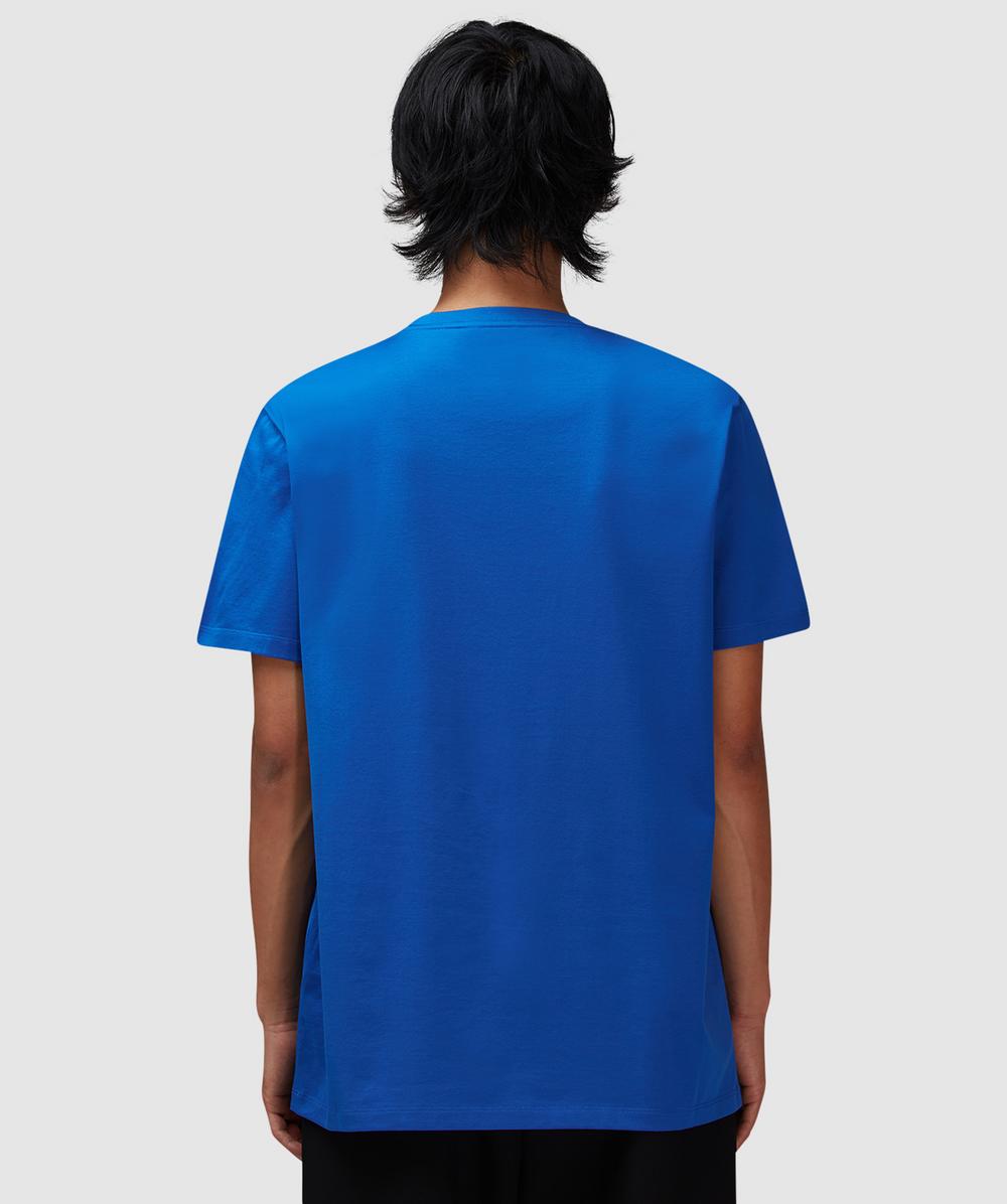 Moncler Double logo patch t-shirt | BRIGHT BLUE | SEVENSTORE
